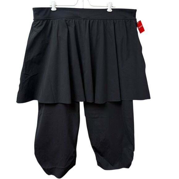 Spanx Booty Boost® Active Skirt 3X Plus Around Knee Leggings Tennis Pickleball - Picture 1 of 13